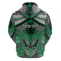 Aotearoa Iwi Ngai Tahu Personalised Hoodie Maori Kowhaiwhai Pattern