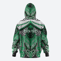 Aotearoa Iwi Ngai Tahu Personalised Hoodie Maori Kowhaiwhai Pattern