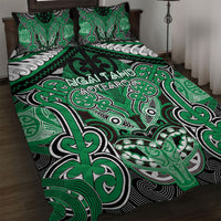 Aotearoa Iwi Ngai Tahu Quilt Bed Set Maori Kowhaiwhai Pattern