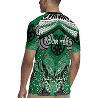 Aotearoa Iwi Ngai Tahu Personalised Rugby Jersey Maori Kowhaiwhai Pattern