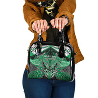 Aotearoa Iwi Ngai Tahu Shoulder Handbag Maori Kowhaiwhai Pattern