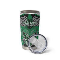 Aotearoa Iwi Ngai Tahu Personalised Tumbler Cup Maori Kowhaiwhai Pattern