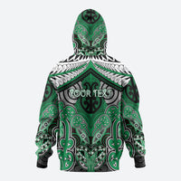 Aotearoa Iwi Ngai Tahu Personalised Zip Hoodie Maori Kowhaiwhai Pattern