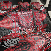 Aotearoa Iwi Te Arawa Back Car Seat Cover Maori Kowhaiwhai Pattern