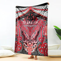 Aotearoa Iwi Te Arawa Blanket Maori Kowhaiwhai Pattern