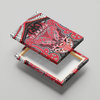 Aotearoa Iwi Te Arawa Canvas Wall Art Maori Kowhaiwhai Pattern