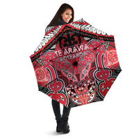 Aotearoa Iwi Te Arawa Umbrella Maori Kowhaiwhai Pattern