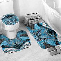 Aotearoa Iwi Ngati Porou Bathroom Set Maori Kowhaiwhai Pattern