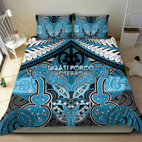 Aotearoa Iwi Ngati Porou Bedding Set Maori Kowhaiwhai Pattern