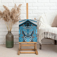Aotearoa Iwi Ngati Porou Canvas Wall Art Maori Kowhaiwhai Pattern