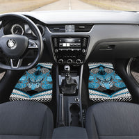 Aotearoa Iwi Ngati Porou Personalised Car Mats Maori Kowhaiwhai Pattern