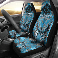Aotearoa Iwi Ngati Porou Car Seat Cover Maori Kowhaiwhai Pattern