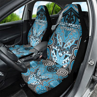 Aotearoa Iwi Ngati Porou Car Seat Cover Maori Kowhaiwhai Pattern