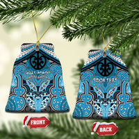 Aotearoa Iwi Ngati Porou Personalised Ceramic Ornament Maori Kowhaiwhai Pattern