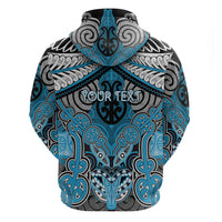 Aotearoa Iwi Ngati Porou Personalised Hoodie Maori Kowhaiwhai Pattern