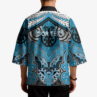Aotearoa Iwi Ngati Porou Personalised Kimono Maori Kowhaiwhai Pattern