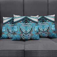 Aotearoa Iwi Ngati Porou Pillow Cover Maori Kowhaiwhai Pattern