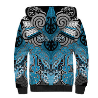 Aotearoa Iwi Ngati Porou Personalised Sherpa Hoodie Maori Kowhaiwhai Pattern
