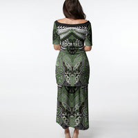 Aotearoa Iwi Ngati Awa Personalised Puletasi Maori Kowhaiwhai Pattern