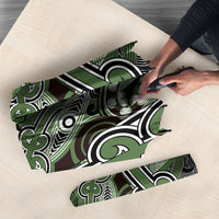 Aotearoa Iwi Ngati Awa Umbrella Maori Kowhaiwhai Pattern