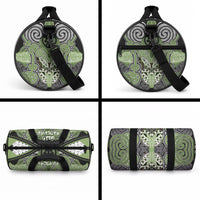 Aotearoa Iwi Ngati Raukawa Duffle Bag Maori Kowhaiwhai Pattern