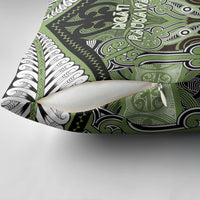 Aotearoa Iwi Ngati Raukawa Pillow Cover Maori Kowhaiwhai Pattern