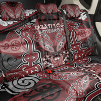 Aotearoa Iwi Ngati Toa Back Car Seat Cover Maori Kowhaiwhai Pattern