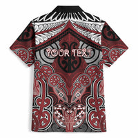Aotearoa Iwi Ngati Toa Personalised Hawaiian Shirt Maori Kowhaiwhai Pattern LT19 - Polynesian Pride