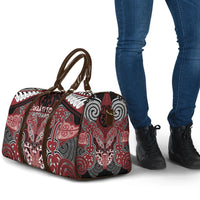 Aotearoa Iwi Ngati Toa Travel Bag Maori Kowhaiwhai Pattern