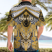 Aotearoa Iwi Ngati Tama Personalised Hawaiian Shirt Maori Kowhaiwhai Pattern