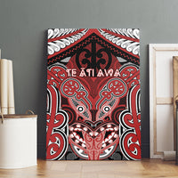 Aotearoa Iwi Te Ati Awa Canvas Wall Art Maori Kowhaiwhai Pattern