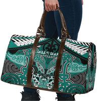 Aotearoa Iwi Ngati Maru Travel Bag Maori Kowhaiwhai Pattern