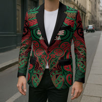 Aotearoa Iwi Ngati Hine Personalised Blazer Maori Kowhaiwhai Pattern