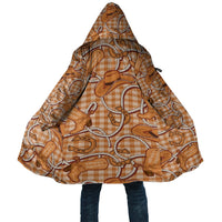 Brown Hawaii Palaka Cowboy Cloak Hawaiian Paniolo Festival Spirit LT19 Unisex Brown - Polynesian Pride