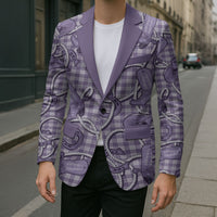 Purple Hawaii Palaka Cowboy Blazer Hawaiian Paniolo Festival Spirit LT19 - Polynesian Pride