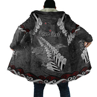 New Zealand Weka Personalised Cloak Aotearoa Hen Silver Fern Maori Pattern