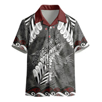 New Zealand Weka Personalised Kid Hawaiian Shirt Aotearoa Hen Silver Fern Maori Pattern LT22 - Polynesian Pride