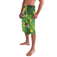 Bellbird New Zealand Personalised Lavalava Kowhai Flower Maori Pattern LT22 - Polynesian Pride