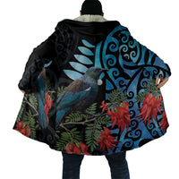 Tui Bird Kakabeak New Zealand Cloak Clianthus Galaxy Maori Koru Pattern LT22 - Polynesian Pride