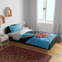 Snapper Fishing New Zealand Bedding Set Tamure Fish Hook Maori Pattern LT22 - Polynesian Pride