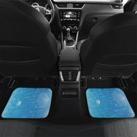 Personalised Snapper Fishing New Zealand Car Mats Tamure Fish Hook Maori Pattern LT22 Set 2pcs - Back Blue - Polynesian Pride