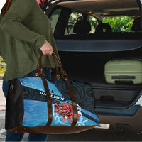 Snapper Fishing New Zealand Travel Bag Tamure Fish Hook Maori Pattern LT22 - Polynesian Pride