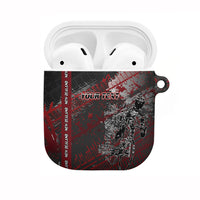 Personalised Cycling New Zealand AirPods Case Aotearoa Pride Sportswear LT22 Red - Polynesian Pride