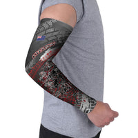 Personalised Cycling New Zealand Arm Sleeves Aotearoa Pride Sportswear LT22 - Polynesian Pride