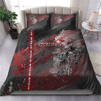 Personalised Cycling New Zealand Bedding Set Aotearoa Pride Sportswear LT22 - Polynesian Pride