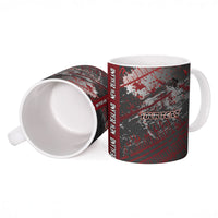 Personalised Cycling New Zealand Ceramic Mug Aotearoa Pride Sportswear LT22 - Polynesian Pride