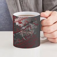 Personalised Cycling New Zealand Ceramic Mug Aotearoa Pride Sportswear LT22 - Polynesian Pride