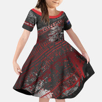 Personalised Cycling New Zealand Family Matching Mermaid Dress and Hawaiian Shirt Aotearoa Pride Sportswear