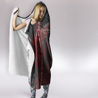 Personalised Cycling New Zealand Hooded Blanket Aotearoa Pride Sportswear LT22 - Polynesian Pride