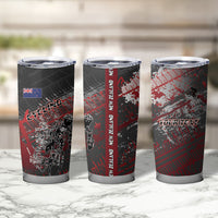 Personalised Cycling New Zealand Tumbler Cup Aotearoa Pride Sportswear LT22 - Polynesian Pride